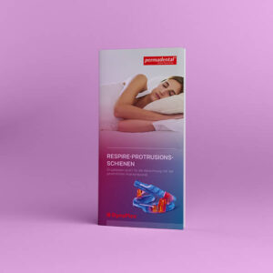 25x Flyer - Respire-Schnarchschienen