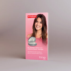 25x Patientenflyer – TrioClear™ Aligner – Teenager